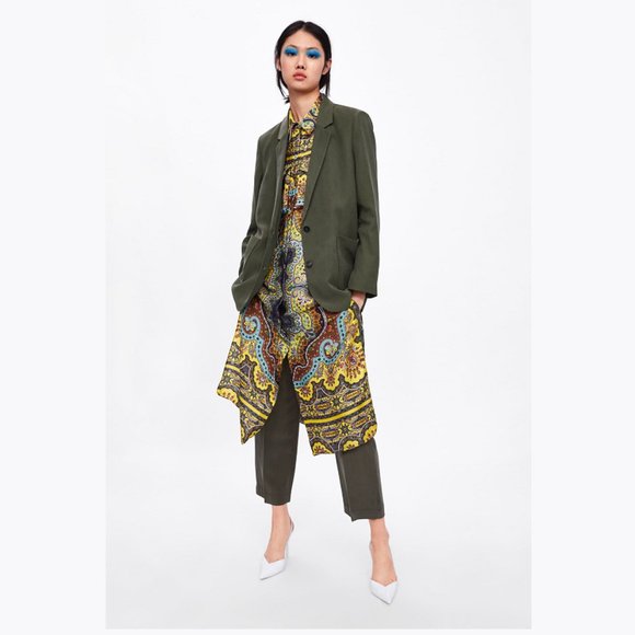 ZARA Printed Tunic with Long Sleeves* - Picture 15 of 16